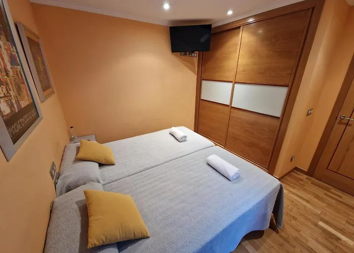 Bouzas. Garaje Con Cargador V.e. Apartment *